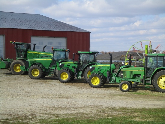 J & S Farm Tractor & Hay Equipment Auction