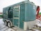 3557-ENCLOSED BUMPER HITCH TRAILER, 2 AXLE