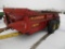 3740-NH 795 TANDEM AXLE MANURE SPREADER, TOP BEATER, SLOP GATE