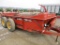 3921-NH 185 MANURE SPREADER, TANDEM AXLE, SLOP GATE, GEAR BOX PROBLEMS