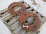 3123-(2) IH WHEEL WEIGHTS, SELLS BY THE PIECE