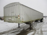 3791-WILSON ALUMINUM HOPPER BOTTOM TRAILER