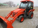 94650-KUBOTA L45 TRACTOR, LOADER, BACKHOE