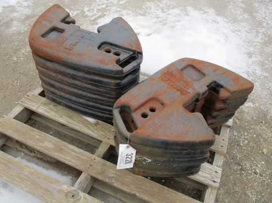 3228-(11) C-IH SUIT CASE WEIGHTS, SELLS BY THE PIECE