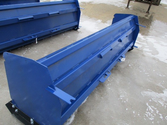 3533-NEW 10' SKID STEER SNOW PUSHER
