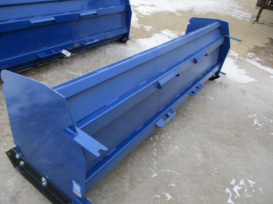 3534-NEW 10' SKID STEER SNOW PUSHER