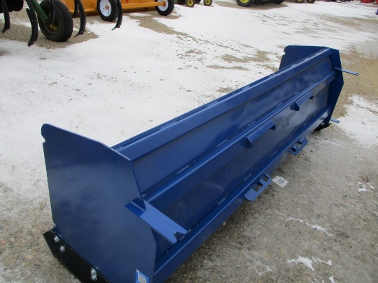 3535-NEW 10' SKID STEER SNOW PUSHER