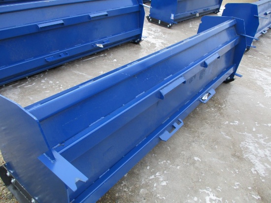 3536-NEW 10' SKID STEER SNOW PUSHER