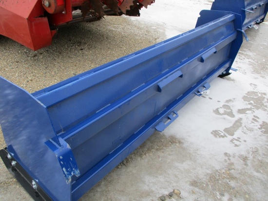3538-NEW 10' SKID STEER SNOW PUSHER