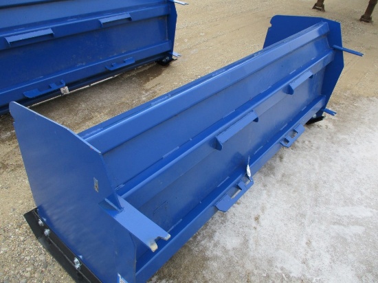 3539-NEW 8' SKID STEER SNOW PUSHER