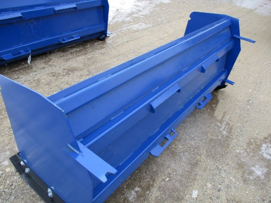 3540-NEW 8' SKID STEER SNOW PUSHER