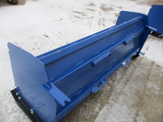 3544-NEW 8' SKID STEER SNOW PUSHER