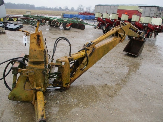3681-CASE 3PT BACK HOE