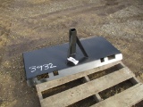 3932- SKID LOADER MOUNT HITCH