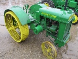 5500-CUSTOM BUILT 1/2 SCALE JD SPOKER D TRACTOR