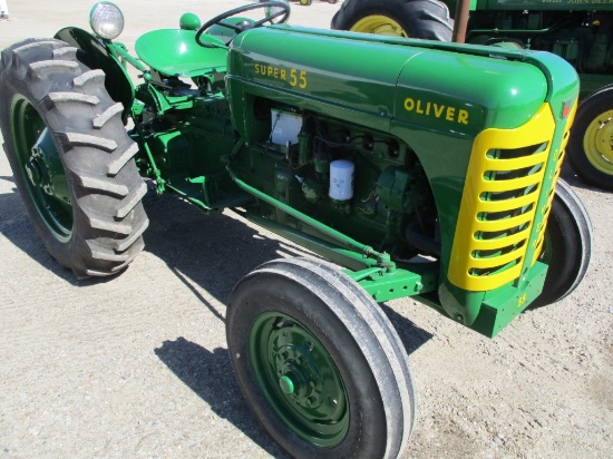 4383-OLIVER SUPER 55 TRACTOR