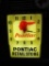 86268-PONTIAC PLASTIC CLOCK