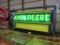 99127-JOHN DEERE DOUBLE SIDED, NEON, PORCELAIN SIGN