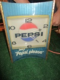 1115-PEPSI CLOCK