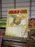 99120-DEKALB CHIX METAL SIGN