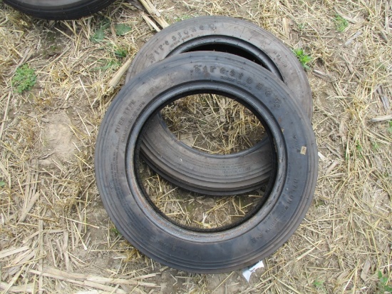 (2) 4.00-15 FIRESTONE TIRES, NEW
