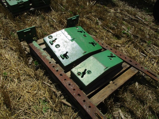 JD DOUBLE STACK WEIGHT & PAD w/ RAILS