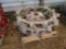 10211- PALLET OFIH F-20 REAR DUAL STEEL WHEELS