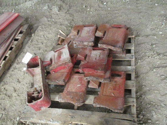 10184- PALLET OF (12) IH FRONT SUITCASE WEIGHTS
