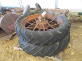 10267- PALLET OF IH F-12 CUT DOWN WHEELS