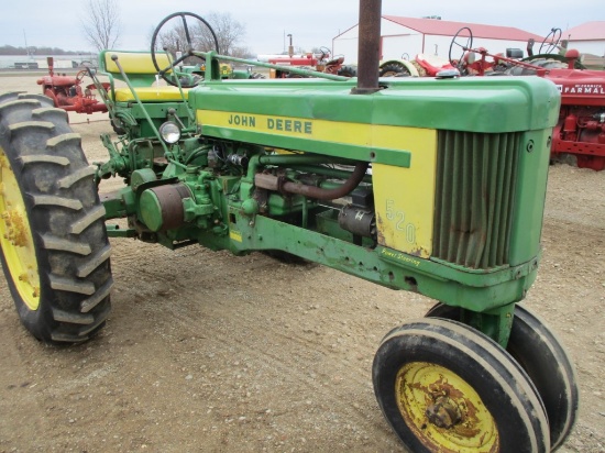 4393-JD 520 TRACTOR