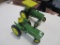 4291-(2) ORIGINAL JD NEW GEN TRACTORS,  1 TRACTOR HAS WIDE FRONT AND ROPS, 1/16TH SCALE