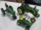 4439-ORIGINAL JD 140 L&G, ORIGINAL JD B W/ MAN, CUSTOM JD 720, 1/16TH SCALE