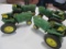 4812-(4)JD NEW GEN TRACTORS, SOME DAMAGE, 1/16TH SCALE