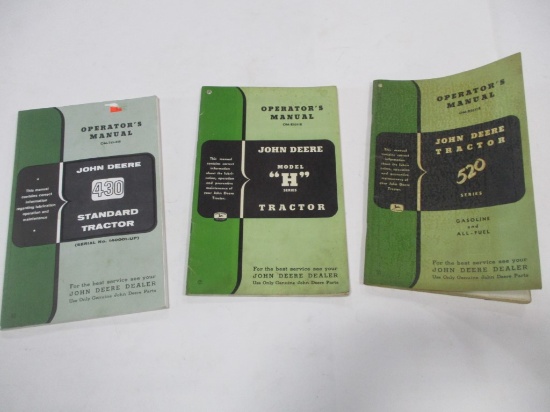 3058-JD 430, JD 520, JD H OPERATORS MANUAL