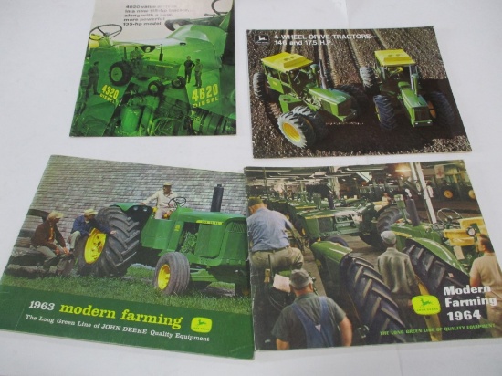 4420-(4) JD EQUIPMENT CATALOGS