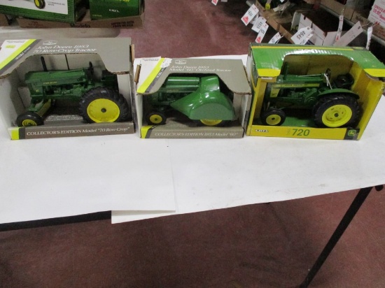 4991-JD 60 O, JD 70, JD 720, NIB, 1/16 SCALE