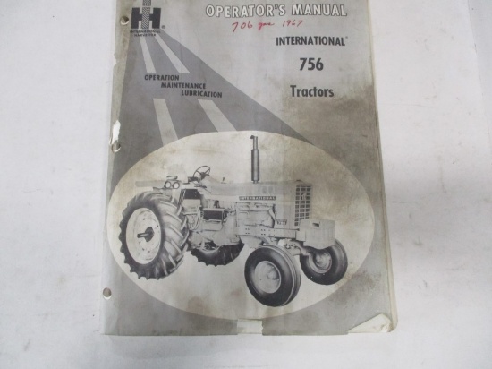 5153-IH 756 OPERATOR MANUAL