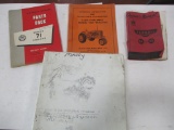 4131-(4) ASSORTED PARTS CATALOGS