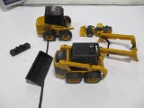 4181-CAT, JD SKID STEERS, JD LOADER, W/ DAMAGE