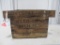 4566- DELCO BATTERIESWOODEN CRATE
