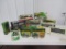 5196- JD 1/64 SCALE SEMIS, TRACTORS, TRUCKS, OTHER FARM EQUIPMENT