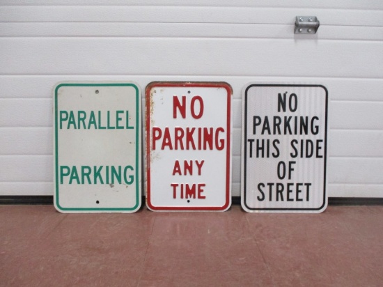 2931- (3) PARKING SIGNS