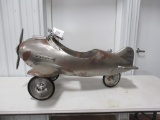 3584- PEDAL PLANE, NEEDS PAINTED