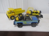 4623- TONKA DOZER, TONKA TRUCK, TONKA 4 X 4 TRUCK