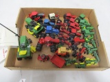 4865- MOSTLY 1/64 SCALE TOY TRACTORS