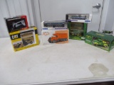 5213- MISC. TRACTORS TO INCLUDE: 1960 B61 MACK 1ST GEAR, VARIOUS CAT TOYS AND OTHER FARM EQUIPMENT T