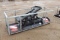 5764- NEW 7' UNIVERSAL BLADE W/HYDRAULIC SWIVEL