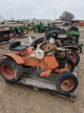 2782- 2 SEARS LAWN MOWERS FOR PARTS, NOT RUNNING