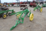 5063- JD 1 BOTTOM TRAILER PLOW, STEEL WHEELS