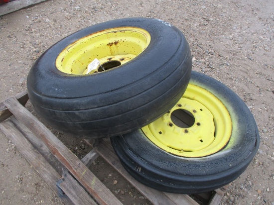 4546-(2) MIS MATCHED FRONT RIMS